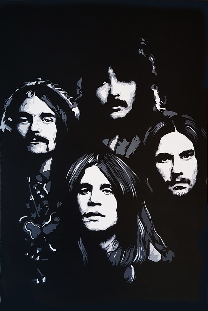 BLACK SABBATH 'Sabra Cadabra' 18" x 12" Art Print