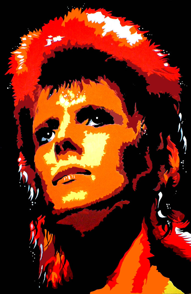 DAVID BOWIE 'Starman' 18" x 12" Art Print