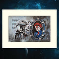 Cats in Space 'Tragic Alter Ego' lyric artwork