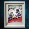 Cats in Space 'Mad Hatters Tea Party' lyric artwork