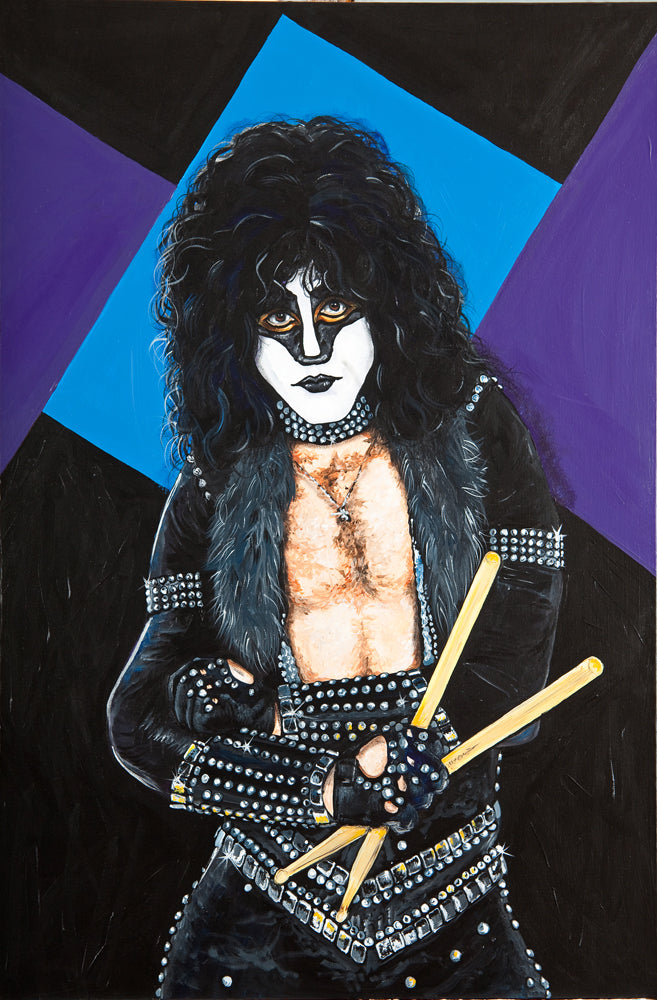 KISS- 'Creatures' 18" x 12" Art Print SET of FOUR PRINTS