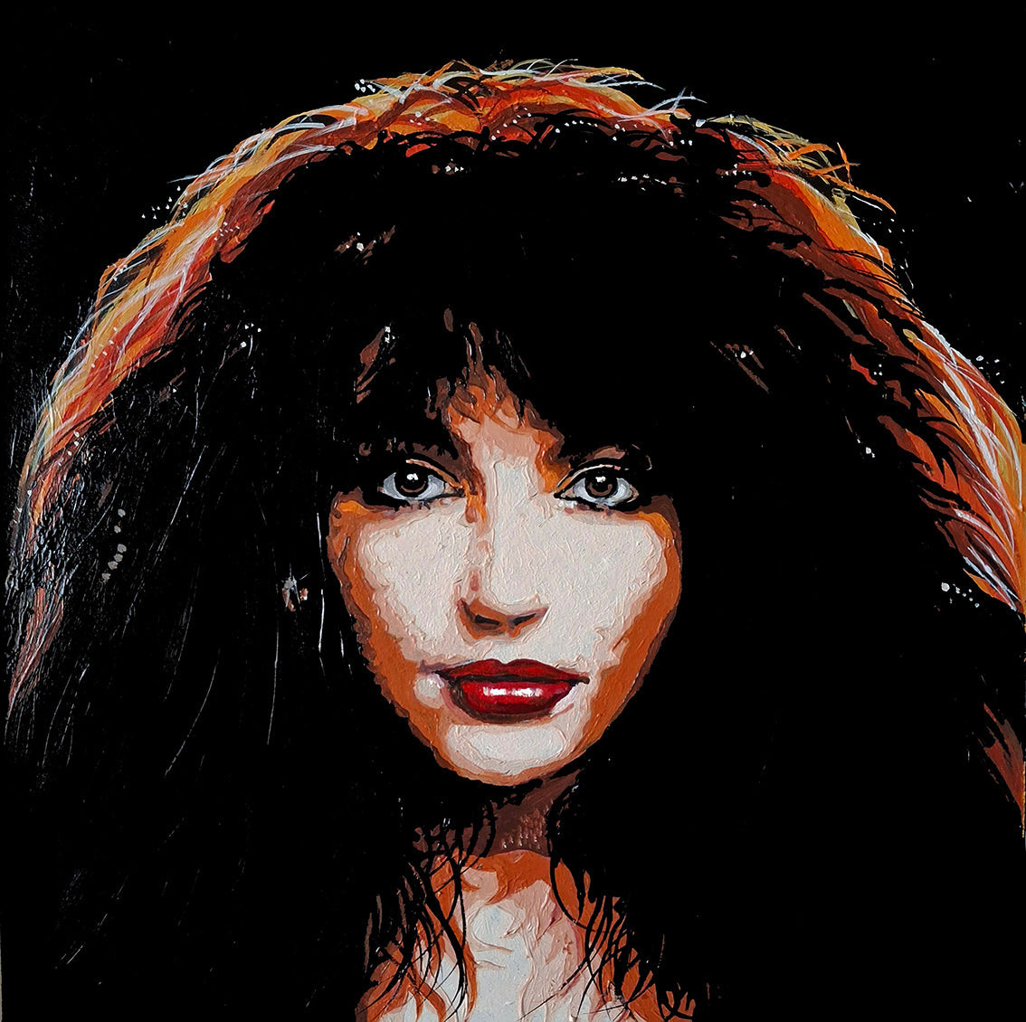 KATE BUSH 'Lionheart'  12" x 12" Art Print