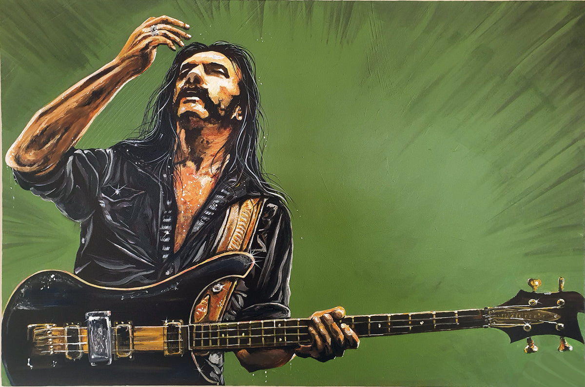 MOTORHEAD 'Lemmy'  18" x 12" Art Print