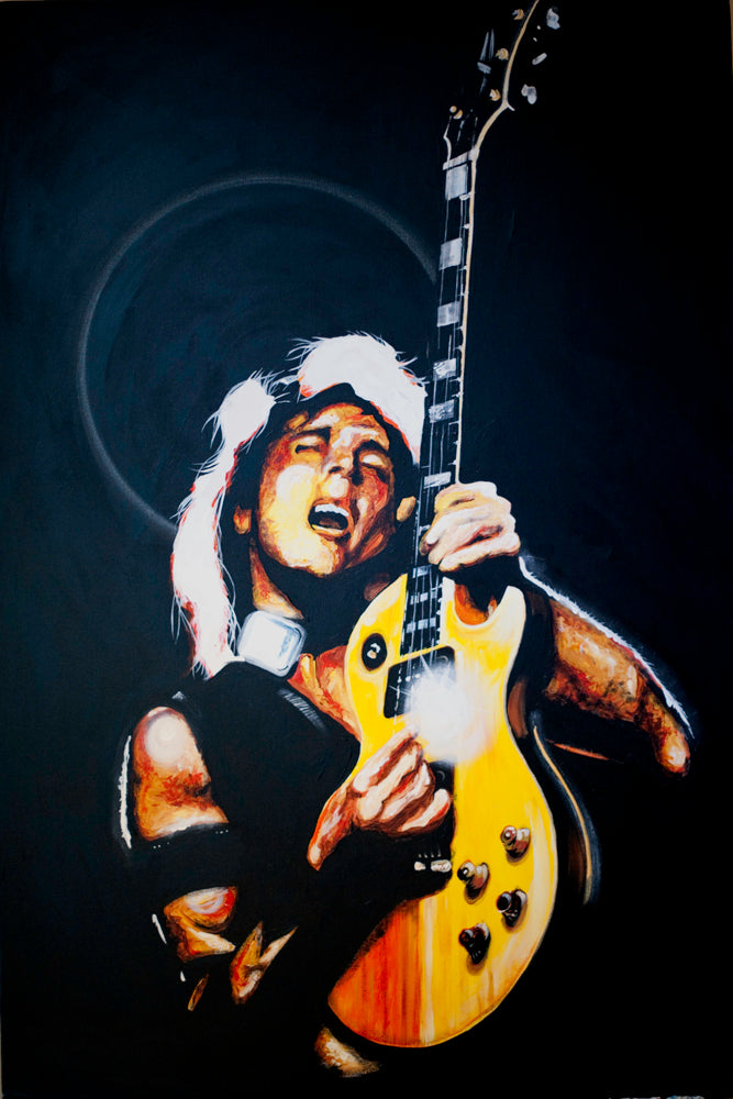 MICK RONSON 18" x 12" Art Print