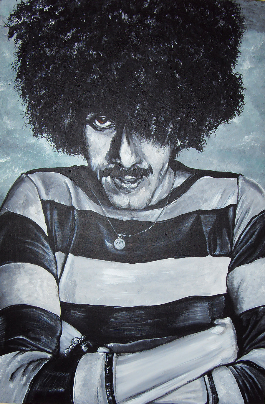 PHILIP LYNOTT Thin Lizzy 'Menace' 18" x 12" Art Print