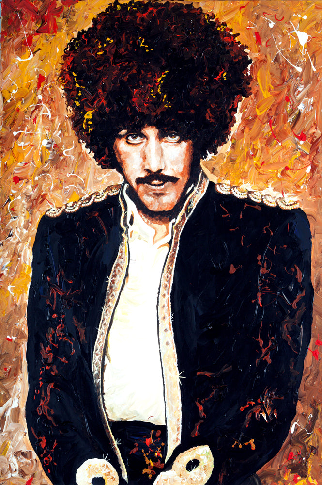 PHILIP LYNOTT Thin Lizzy 'Military Man' 18" x 12" Art Print