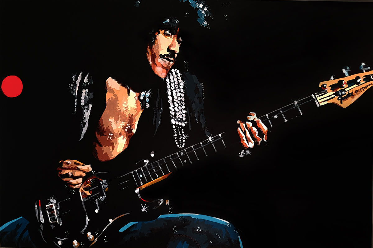 PHILIP LYNOTT Thin Lizzy 'Dancing in the Moonlight' 18" x 12" Art Print