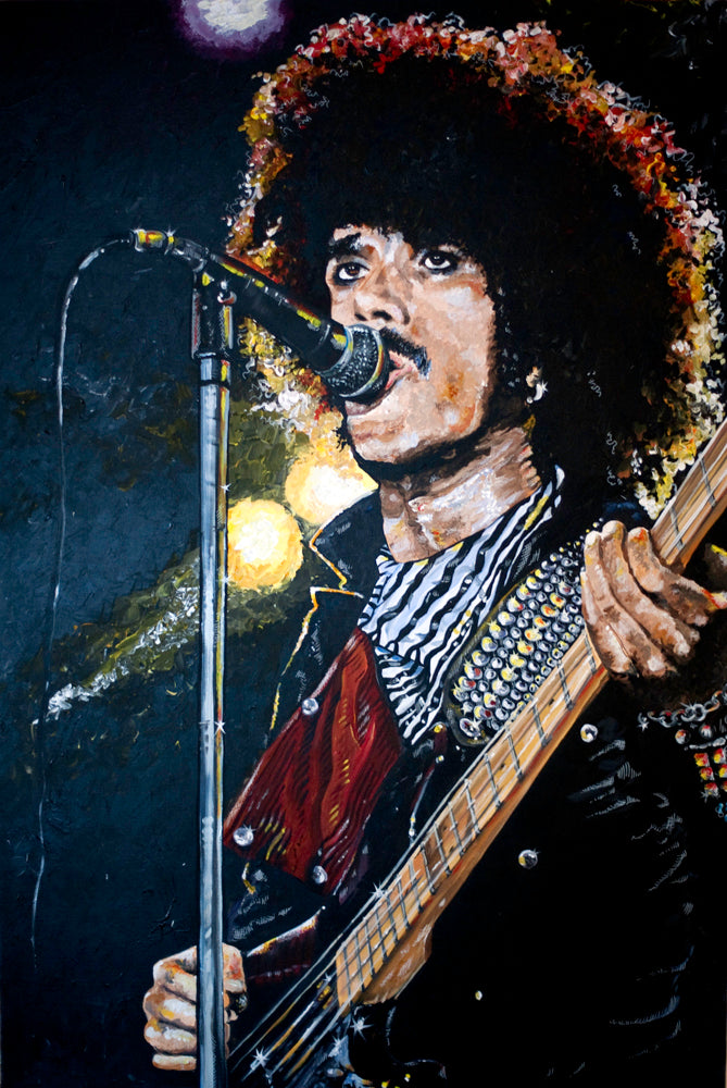 PHILIP LYNOTT Thin Lizzy 'Renegade' 18" x 12" Art Print
