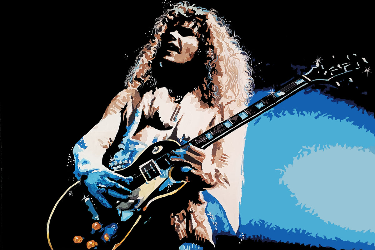 THIN LIZZY 'Brian Robertson II' 18" x 12" Art Print