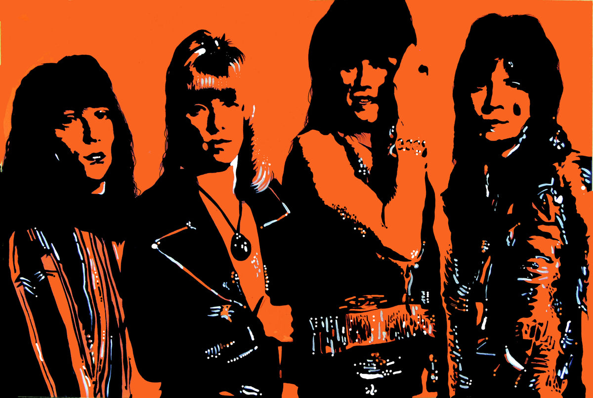THE SWEET 'Ballroom Blitz' 18" x 12" Art Print