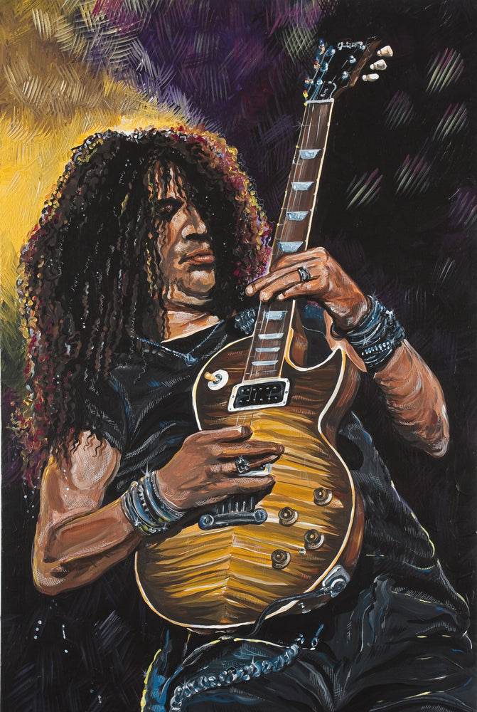 SLASH 'Night Train ' 18" x 12" Art Print