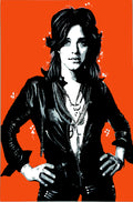 SUZI QUATRO 'Can the Can' 18" x 12" Art Print