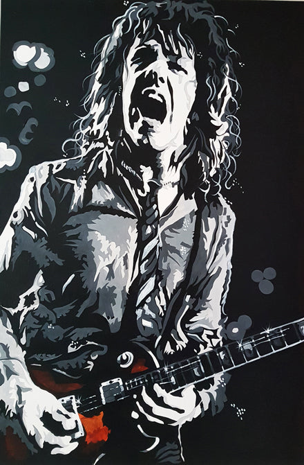 THIN LIZZY 'Gary Moore I' 18" x 12" Art Print
