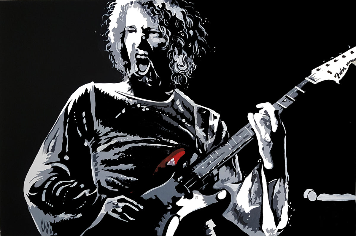 THIN LIZZY 'Eric Bell' 18" x 12" Art Print